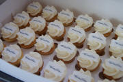 corporate logo branded cupcakes cakes delivery southampton hampshire wow cupcakes