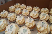 Wow Cupcakes Branded Logo Cakes Delivery Southampton, New Forest, Bournmouth, London Surry Hampshire Cake Wow Cupcakes