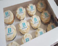 Wow Cupcakes Branded Logo Cakes Delivery Southampton, New Forest, Bournmouth, London Surry Hampshire Cake Wow Cupcakes