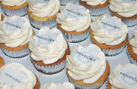 Pandora Cupcakes Product Launch Promotions Corporate Branding Logo Icing Cake delivery Southampton Hampshire